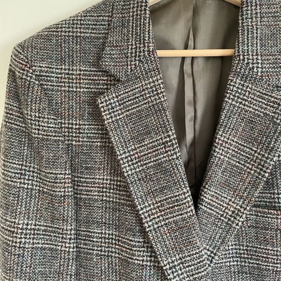 ✿ Vintage Oakton Ltd. 100% Wool Suit Jacket Size L - Picture 3 of 5